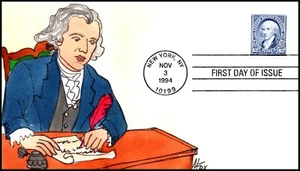 Scott 2875a $2.00 Madison Melissa Fox Hand Painted FDC 4 Of 5 - Picture 1 of 2