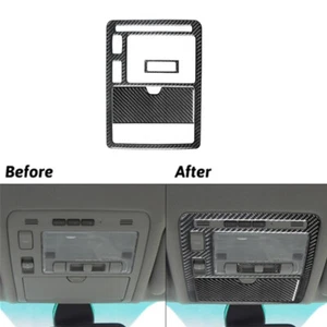 3X Carbon Fiber Overhead Console Frame Cover Trim For LEXUS RX330 350 2004-2009 - Picture 1 of 16