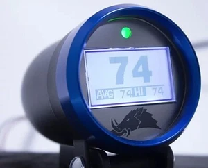 Razorback Blue Infrared Belt Temperature Gauge For 2014-2020 Polaris Ace RZR RS1 - Picture 1 of 4