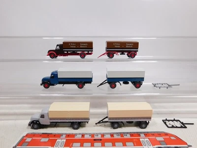 Hängerzug Lastzug Magirus Weber Spedition TOP #EG844-0,5 - Immagine 1 di 4