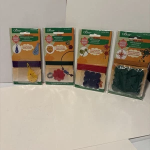 4) Clover Asian Knot Templates (Tear Drop-Ball-Flower-Button) Easy Instruction. - Picture 1 of 5