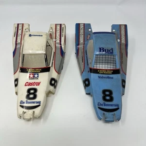 Vintage Tamiya Boomerang R/C 1/10 Body Shell ONLY Lot Of 2 - Picture 1 of 23