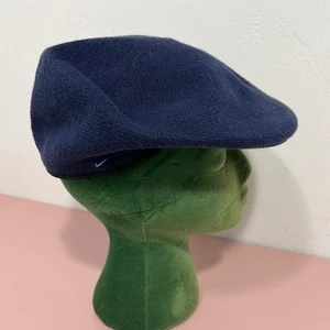 Nike F1-HPL Newsboy Flat Cap Navy Blue Knit Golf Hat S/M - Picture 1 of 8