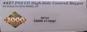 Proto 2000 #4427 PS2-CD High-Side Covered Hopper #170087 C&NW KIT HO 1/87 - Picture 1 of 2