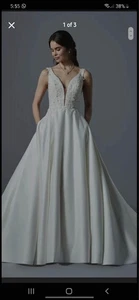 Wedding Dress Size UK12 Ivory - Picture 1 of 1
