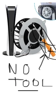Ventilador de refrigeración interno de repuesto 23 aspas para consola PS5 PlayStation 5 - Imagen 1 de 11