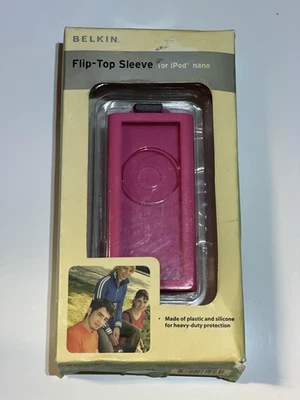 Funda abatible Belkin en caja para iPod nano 1ª/2ª generación rosa (F8Z132-PNK) Foto 1 de 3