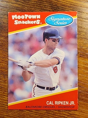 1991 Mootown Snackers Signature Series Tab Coupon Cal Ripken Jr See Pictures - Image 1 of 4