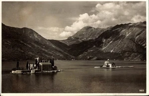 Ak Kotor Cattaro Montenegro, Berglandschaft, Wasser, Kloster,... - 4887303 - Bild 1 von 2