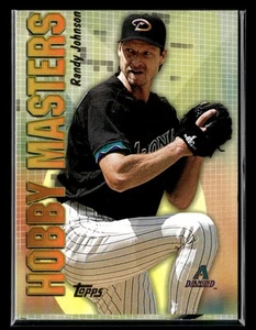 2002 Topps Randy Johnson #HM12 Hobby Masters Arizona Diamondbacks - Picture 1 of 2