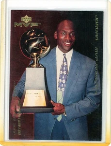 1999-00 Upper Deck MVP Jordan's MVP Moments Michael AIR Jordan #MJ11 HOF GOAT - Bild 1 von 3