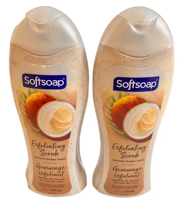Мягкое мыло отшелушивающее для тела кокосовое 20 жидких унций каждая 2 штуки - Изображение 1 из 4