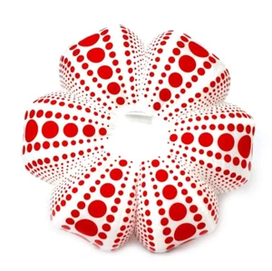 Yayoi Kusama Pumpkin Soft Sculpture Plush Doll S White Red Japan Artist - Picture 1 of 5