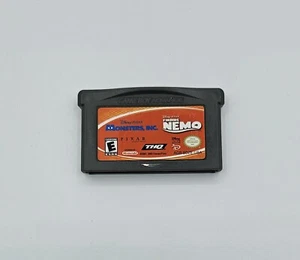 Alla ricerca di Nemo + Monsters, Inc. Nintendo Game Boy Advance GBA - Foto 1 di 2
