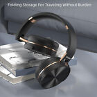 Bluetooth 5.3 Kopfhörer Kabellos Headset Stereo Bass Over-Ear Noise Cancelling