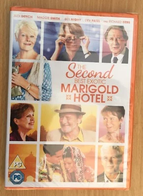 🌟2ND MARIGOLD HOTEL🌟JUDI DENCH🌟DVD FILM🌟SEALED🌟FREE POSTAGE🌟UK🇬🇧SELLER🌟 - Image 1 of 4