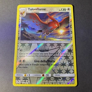 NUOVO POKEMON TALONFLAME REVERSE HOLO FOIL GUARDIANI NASCENTI 111/145 in ITA - Picture 1 of 2