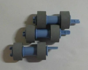 3 x Pick up Roller Einzugsrollen für Oki B6200 B6250 B6300 B6500 B710 53355691 - Picture 1 of 1