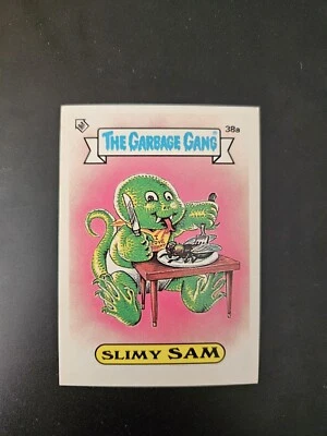 Slimy Sam 38a - The Garbage Gang Card 1985 Rare Australian Release  - Image 1 of 2