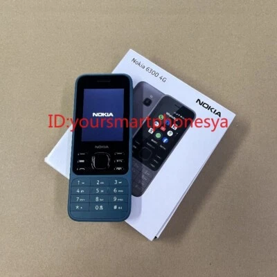Unlocked Nokia 6300 4G Dual SIM  Wifi 2.4 Inch FM Radio Bluetooth PHONE - Image 1 of 4