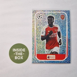Saka Arsenal Topps Merlin Heritage 2023 24 Bukayo London Most Wanted - Picture 1 of 1