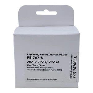 Innovera Postage Meter Ink Cartridge for Pitney Bowes 797-0 797-Q 797-M - Picture 1 of 8
