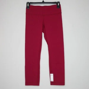 Lululemon Women's Low Rise Athletic Leggings Red/Garnet Sz 4 B1 - Picture 1 of 18