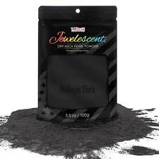U.s. Art Supply Jewelescent Midnight Black Mica Pearl Powder Pigment 2 Oz (57g)