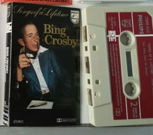 cassette BING CROSBY - songs of a lifetime - 1954-1960 1950s 60s  - Picture 1 of 2