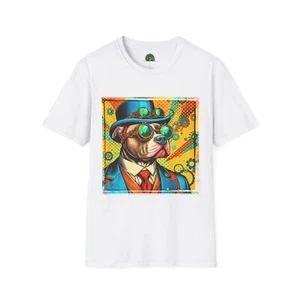 Pitt Bull Unisex T-Shirt, Hundeliebhaber Geschenk, Tier Grafik Tee, Grafikdruck - Bild 1 von 45