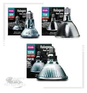 Arcadia Halogen Heat Lamp Basking Spot 35w 50w 75w 100w Reptile Mini Halogen - Picture 1 of 6