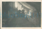 WW2 Egypt British RAF Almaza Makeshift Drinks bar pub Tent 1943 W3x2" Orig Photo