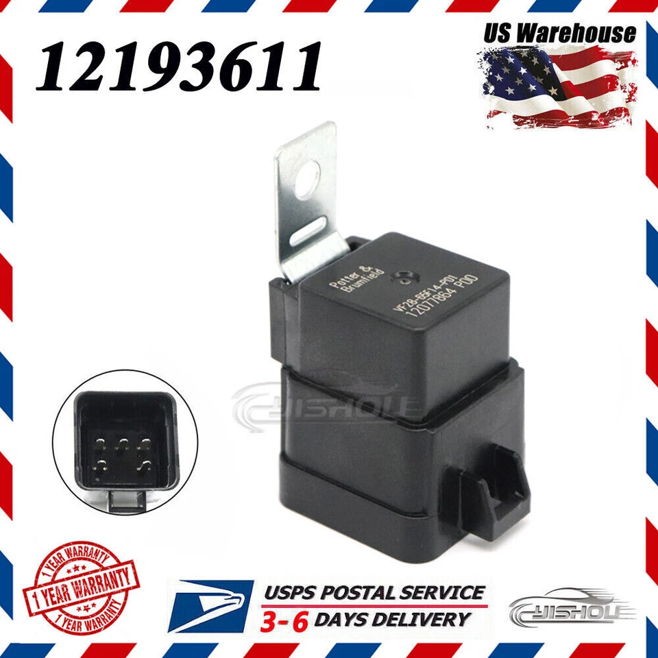 Nuevo accesorio soplador eléctrico motor relé 12193611 12077864 VF28-65F14-P01 12135000 Foto 1 de 4