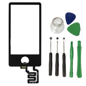 Black for iPod Nano 7th Gen 7 Digitizer Touch Screen Glass Repair Part w/ Tools - Picture 1 of 4