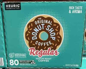 The Original Donut Shop Coffee Regular Medium Roast 80 Pod K-Cup - Picture 1 of 1