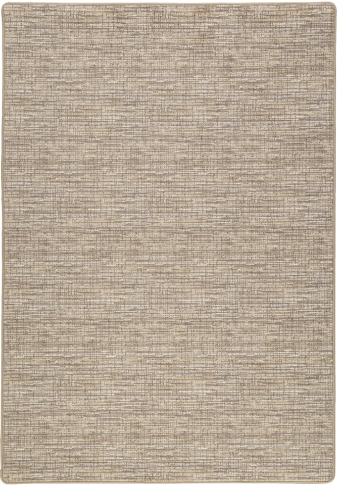 Milliken Beige Contemporary Flat Plain Area Rug Solid Starting Point Scotch Soda - Image 1 of 1