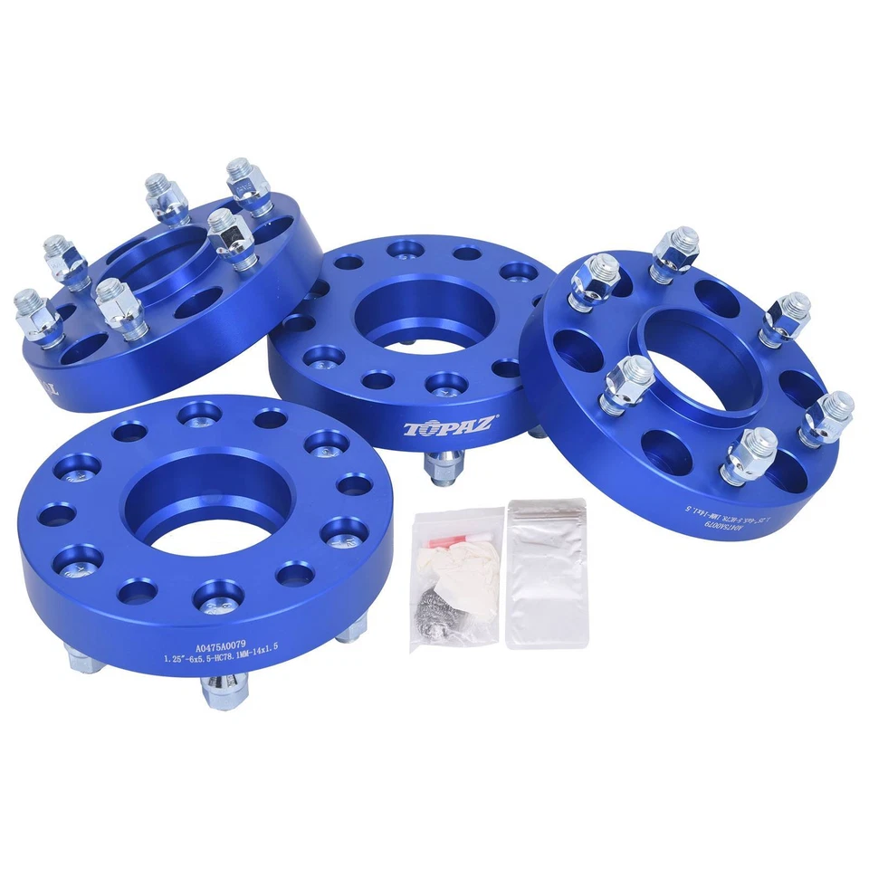 Adaptador espaciador de rueda 4x 1,25" 6x5,5" (6x139,7) para QX80 Titan XD Ram 1500 Armada Foto 1 de 4