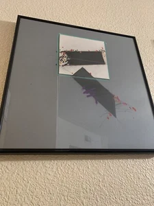 Vintage 1989 Yvan Moscatelli Kunstwerk Zeichnung/Kreide Design one of one signiert - Bild 1 von 10