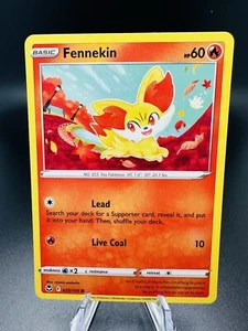 Pokemon TCG - Fennekin 25/195 - Silver Tempest 2022 - Picture 1 of 2