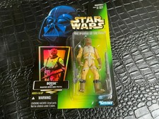 1996 MIP Star Wars The Power Of The Force - Bossk Action Figure - Kenner (s7)