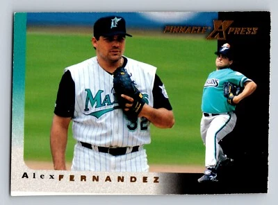 1997 Pinnacle X-Press 75 Alex Fernandez Florida Marlins - Image 1 of 2