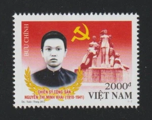2012 VN Stamps Nguyễn Thị Minh Khai Communist Party Leader Scott # 3463 MNH - Picture 1 of 1