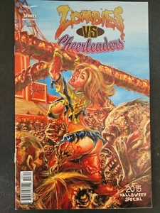 ZOMBIES VS CHEERLEADERS 2015 HALLOWEEN SPECIAL ZENESCOPE COMICS HORROR! - Picture 1 of 2