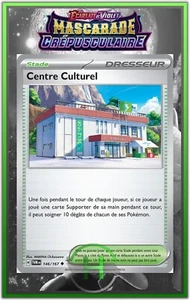 Centre Culturel- EV06:Mascarade Crépusculaire - 146/167 - Carte Pokémon FR Neuve - Picture 1 of 1