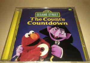 Sesame Street Counts Countdown CD (dracula miuppet sings) Elmo 15 songs - Imagen 1 de 4