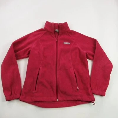 Columbia Jacket Womens Medium Full Zip Long Sleeve Outdoor Lightweight Pink - Image 1 of 4