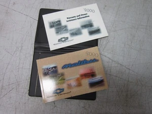 2000 Chevrolet Malibu Owner's Manual and Case - Picture 1 of 6