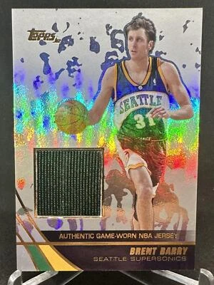 Brent Barry 2003-04 Topps Basketball Jersey Edition #JEBB - Image 1 of 2