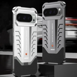 Luxury Metal Heat Dissipation Frameless Case For Googel Pixel 9 Pro , 9 Pro XL - Picture 1 of 15