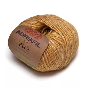 WOCA ADRIAFIL 81 Merino-Hanf Wolle Strickwolle Hanfgarn Strickgarn Merinowolle - Bild 1 von 9